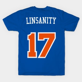 Jeremy Lin 'Linsanity' Nickname Jersey - New York Knicks T-Shirt